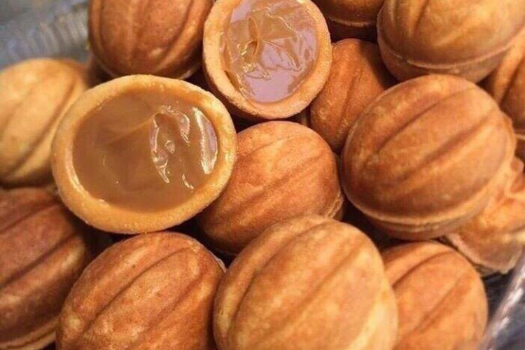 Orechy s kondenzovaným mliekom na margaríne Orechy s kondenzovaným mliekom na margaríne