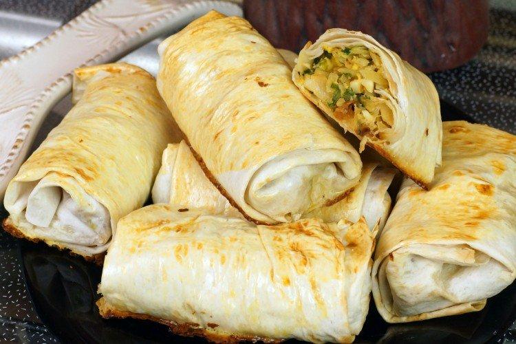 Lavash pies with vegetables Lavash pies with vegetables