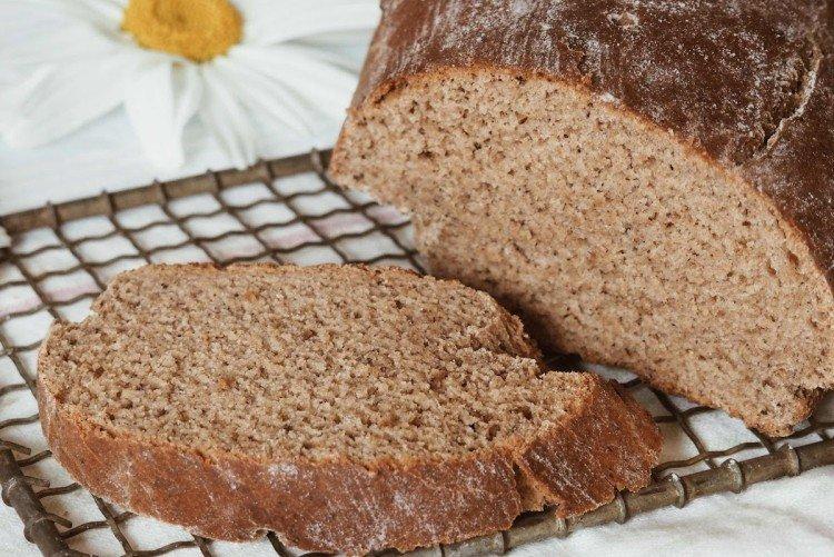 Homemade bread with malt Homemade bread with malt