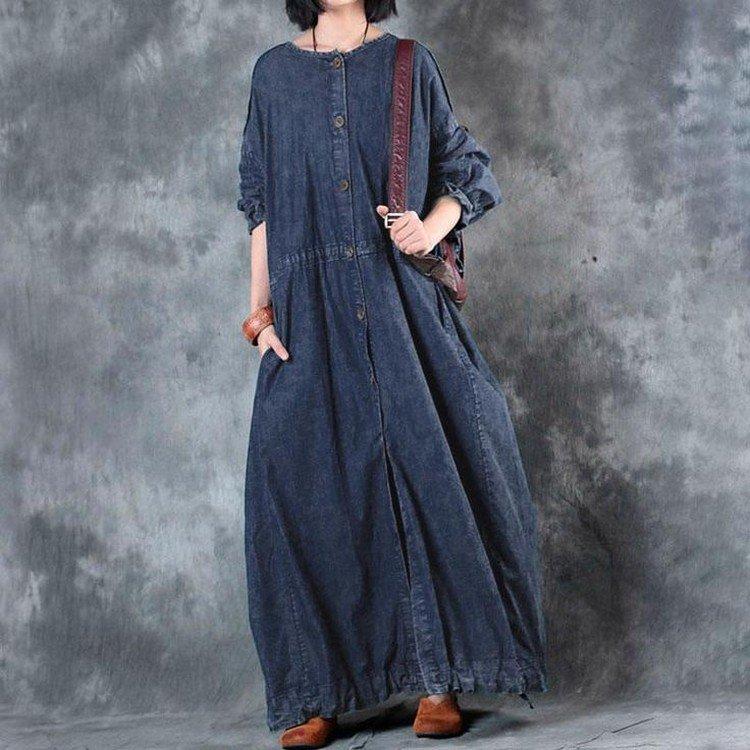 Džínsové šaty boho Džínsové šaty boho