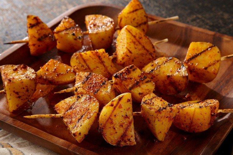 Chilli zemiaky so sójovou omáčkou Chilli zemiaky so sójovou omáčkou