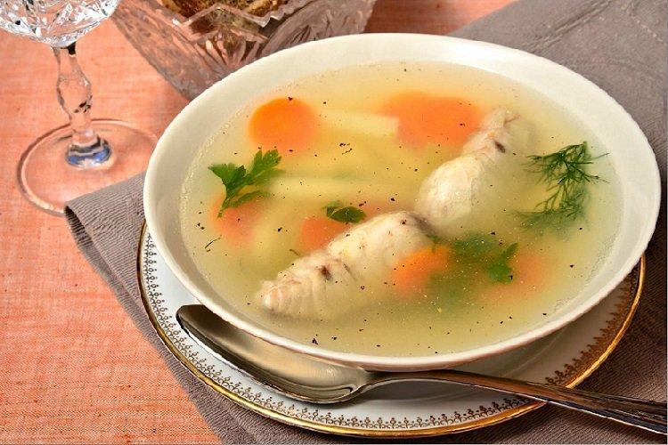 Classic trout fish soup Classic trout fish soup