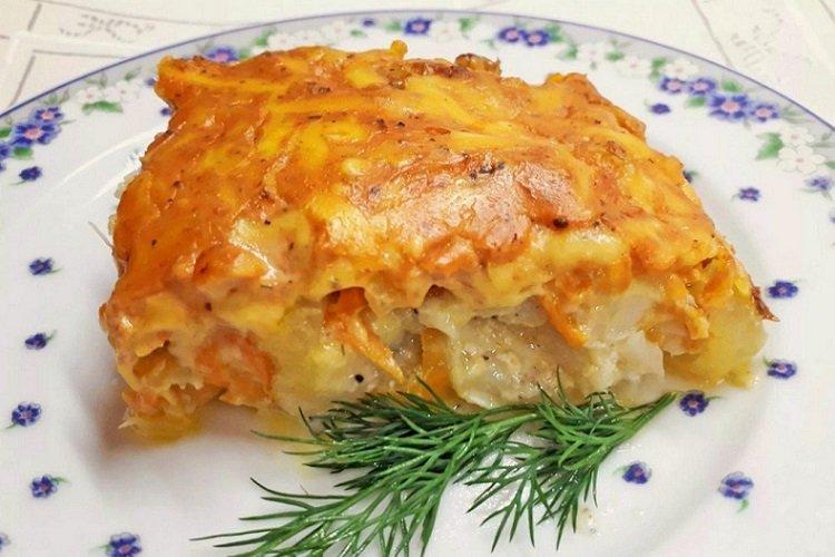 Pollock filé s horčicovo-majonézovou omáčkou Pollock filé s horčicovo-majonézovou omáčkou