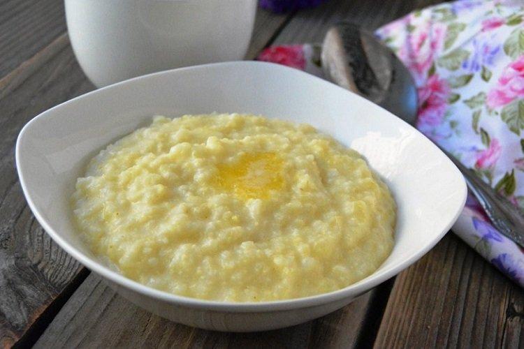 Proso kaša s mliekom Proso kaša s mliekom