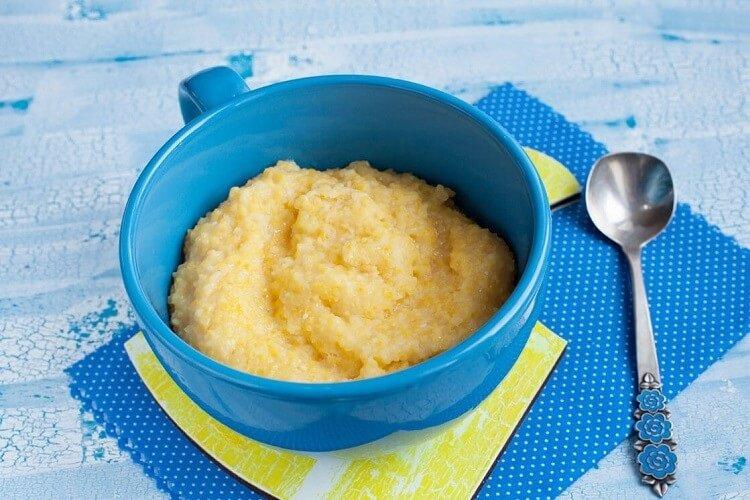 Kukuričná kaša s krupicou Kukuričná kaša s krupicou