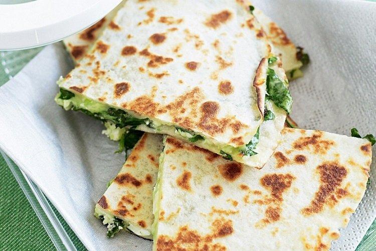 Tvarohové koláče s tvarohom a špenátom Cheesecaky s tvarohom a špenátom