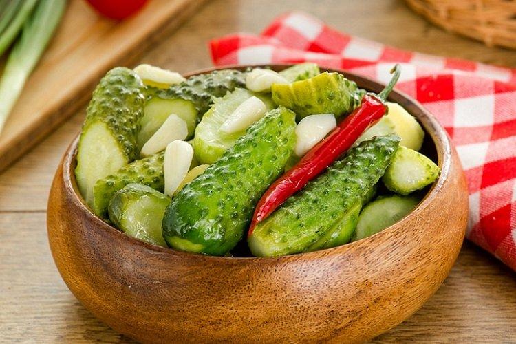 Kórejské uhorky na zimu Kórejské uhorky na zimu