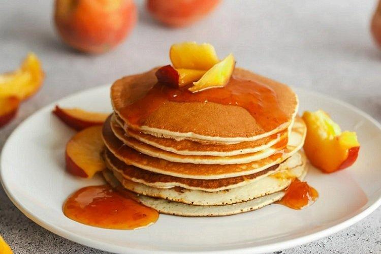 Americké palacinky s mliekom Americké palacinky s mliekom