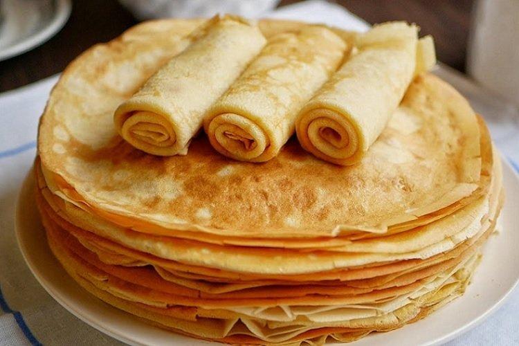 Palacinky s kyslým mliekom Palacinky s kyslým mliekom