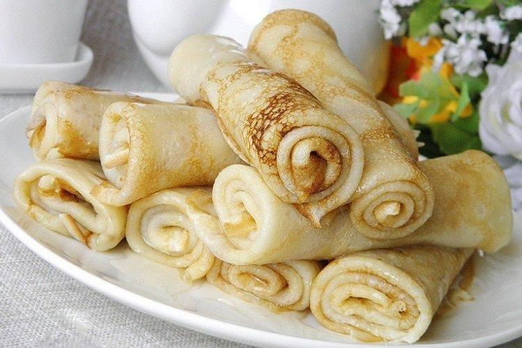 Vanilkové placky s mliekom Vanilkové placky s mliekom