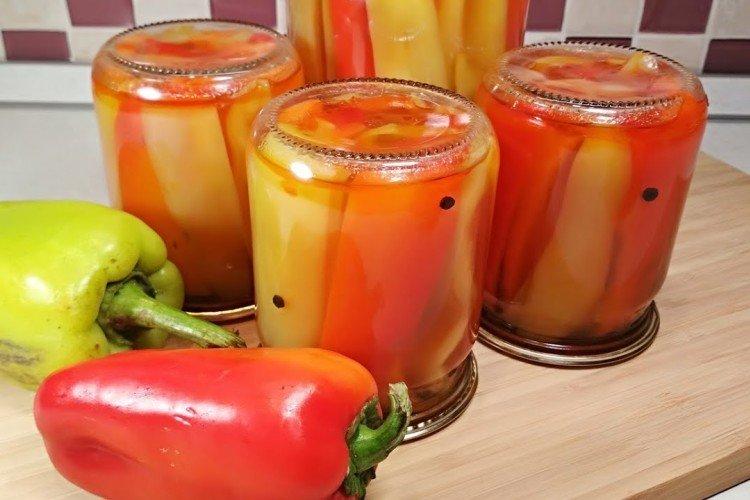 Bulharské korenie s medom na zimu Bulharské korenie s medom na zimu