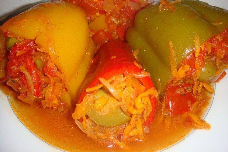 Plnená paprika na zimu Plnená paprika na zimu
