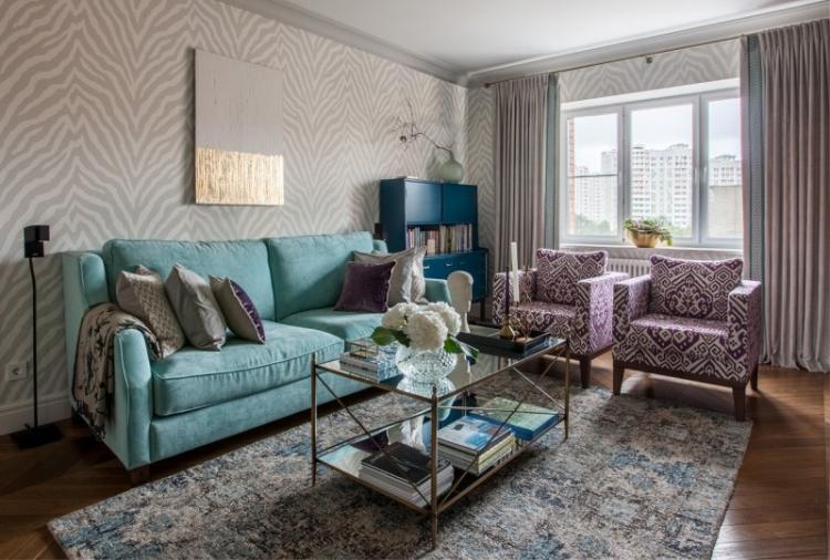 Dzīvokļa interjers Maskavas reģionā