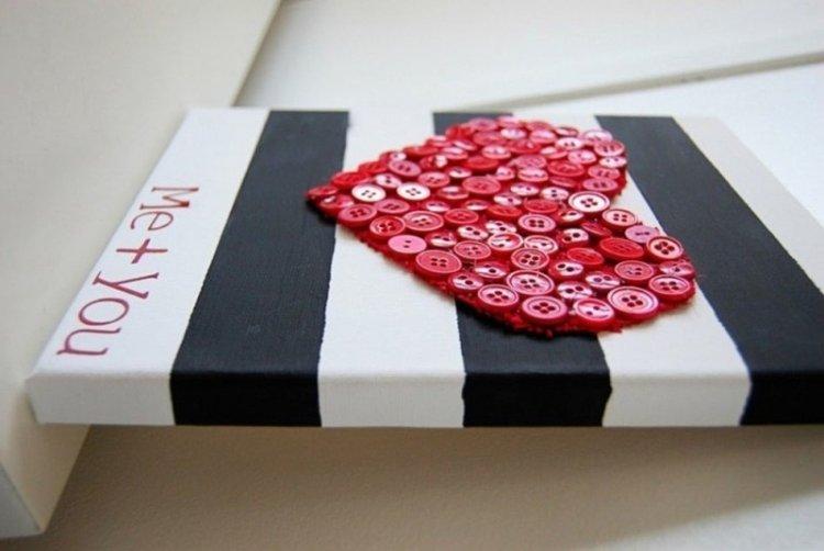 DIY tlačidlové obrazy DIY tlačidlové obrazy