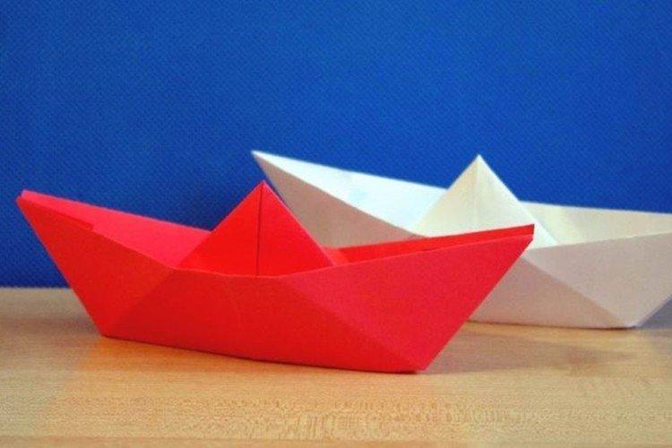 DIY klasický papierový čln DIY klasický papierový čln
