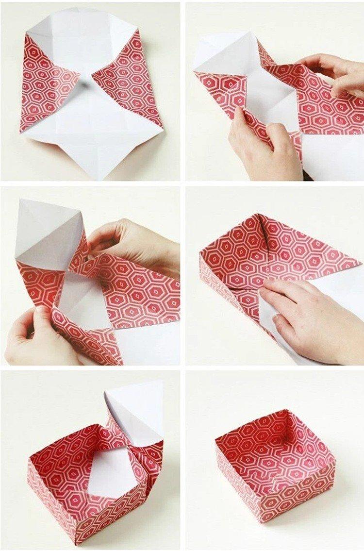 Jednoduchá škatuľka na baliaci papier - Ako si vyrobiť papierovú škatuľu Jednoduchá škatuľka na baliaci papier - Ako si vyrobiť papierovú škatuľu