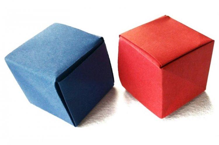 Origami krabica s vekom - Ako vyrobiť papierovú škatuľu Origami krabica s vekom - Ako vyrobiť papierovú škatuľu