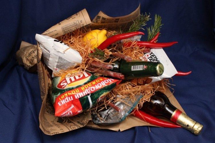 Alkoholická kytica - DIY kytica pre mužov Alkoholická kytica - DIY kytica pre mužov
