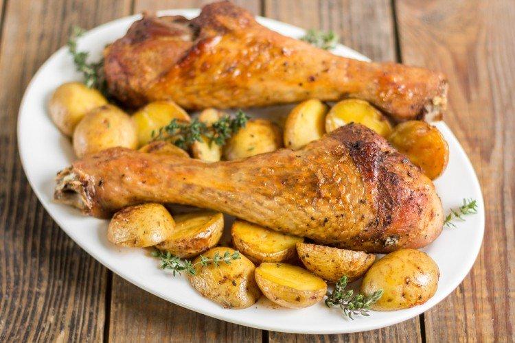 Pečené zemiaky s morkou v rúre - recepty Pečené zemiaky s morkou v rúre - recepty