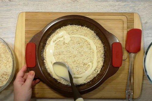 Kyslá smotana s ovsenými vločkami - recept krok za krokom Kyslá smotana s ovsenými vločkami - recept krok za krokom