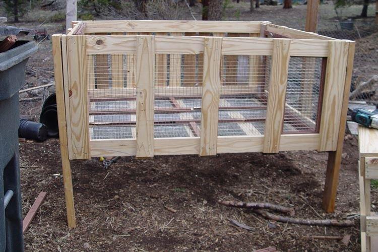 DIY jednostupňové klietky pre králiky DIY jednostupňové klietky pre králiky