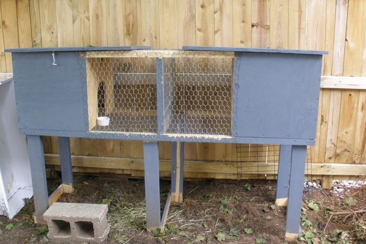 DIY jednostupňové klietky pre králiky DIY jednostupňové klietky pre králiky
