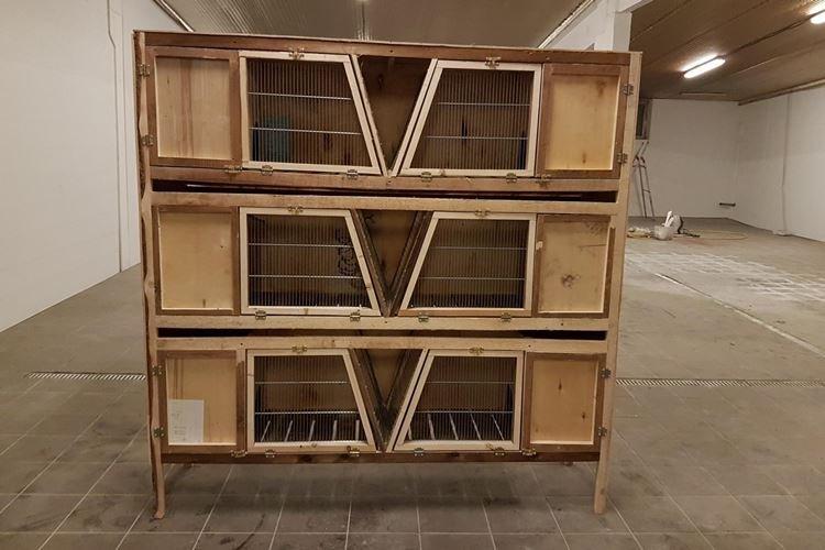 DIY viacúrovňové králičie klietky DIY viacúrovňové králičie klietky