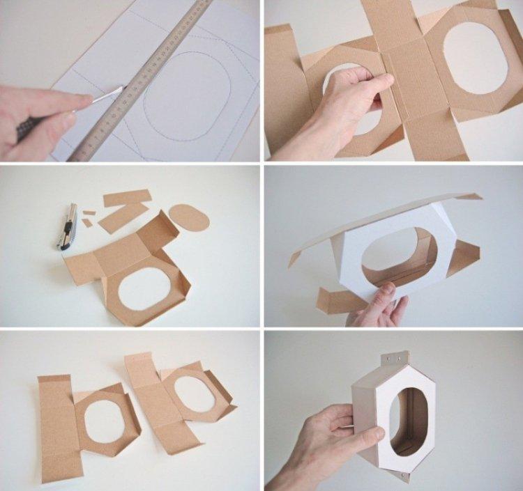 DIY kartónové kŕmidlá pre vtáky DIY kartónové kŕmidlá pre vtáky