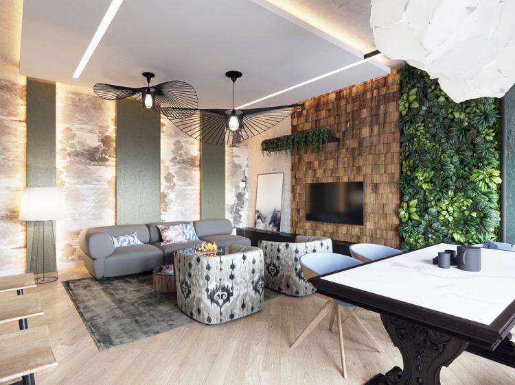 Lägenhet Fyra element