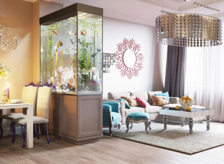 Дизайн на апартамент Променливо настроение