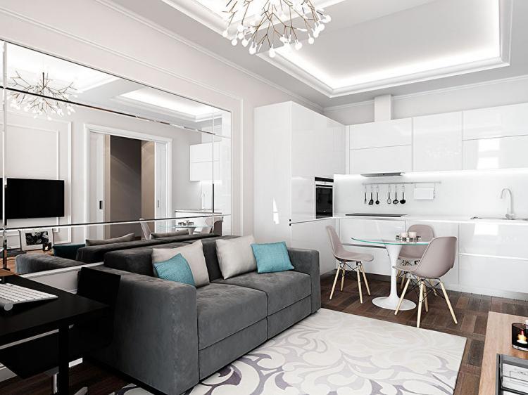Diseño de apartamentos, complejo residencial Smolny Park Diseño de apartamentos, complejo residencial Smolny Park