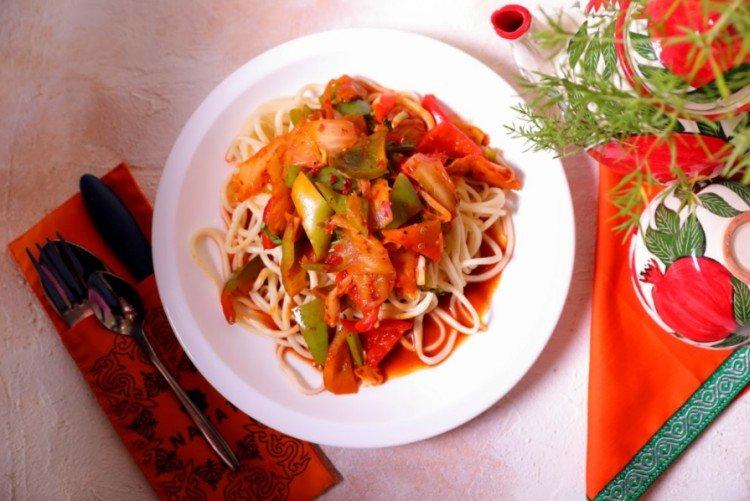 Klasický lagmanský vegetarián - recepty Klasický lagmanský vegetarián - recepty