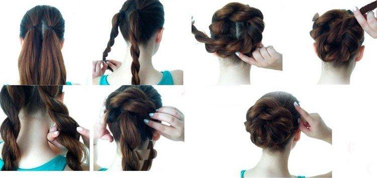 Spiral Bun - jednoduché účesy do školy pre seba za 5 minút Spiral Bun - jednoduché účesy do školy pre seba za 5 minút