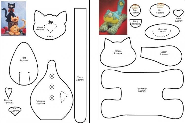 Fúzy s prúžkami - DIY plyšové hračky Fúzy s prúžkami - DIY plyšové hračky