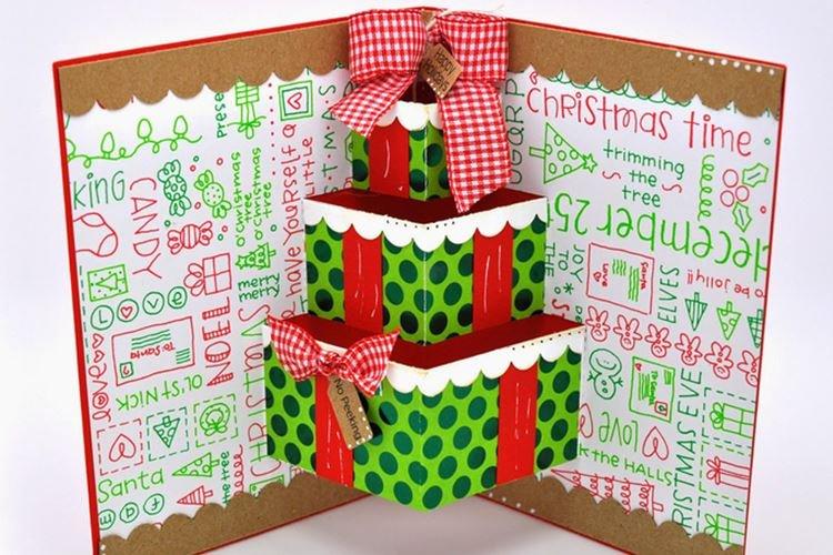 DIY vianočné pohľadnice - fotografie a nápady DIY vianočné pohľadnice - fotografie a nápady