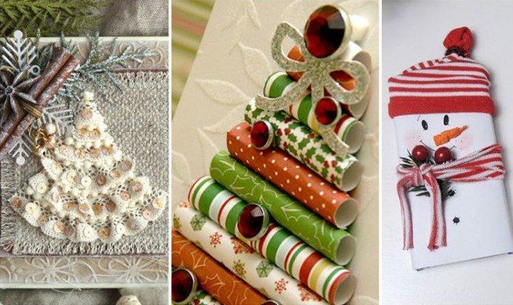 DIY vianočné pohľadnice - fotografie a nápady DIY vianočné pohľadnice - fotografie a nápady
