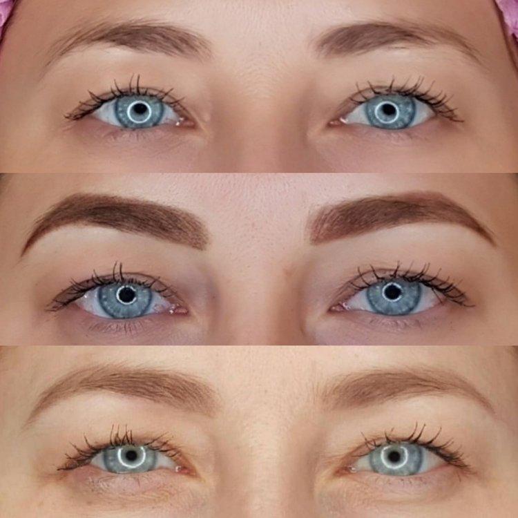 Ako sa obočie uzdravuje - permanentný make -up obočia Ako sa obočie uzdravuje - permanentný make -up obočia