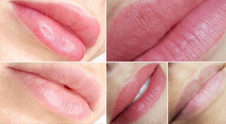 Technika akvarelu - Permanentný make -up na pery Technika akvarelu - Permanentný make -up na pery
