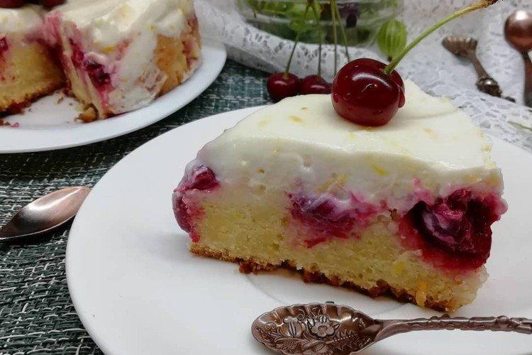 Čerešňový koláč bez vajec - recepty Čerešňový koláč bez vajec - recepty