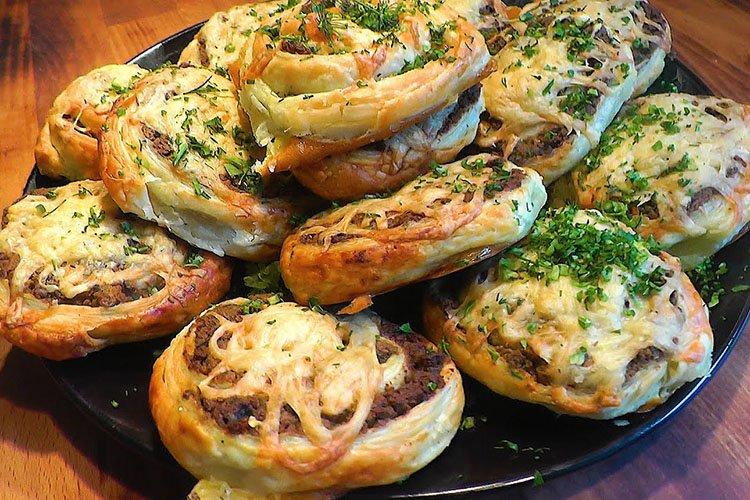 Lístkové cesto s pečeňou - recepty Lístkové cesto s pečeňou - recepty