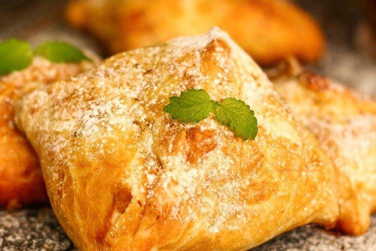 Lístkové cesto samsa s tekvicou - recepty Lístkové cesto samsa s tekvicou - recepty