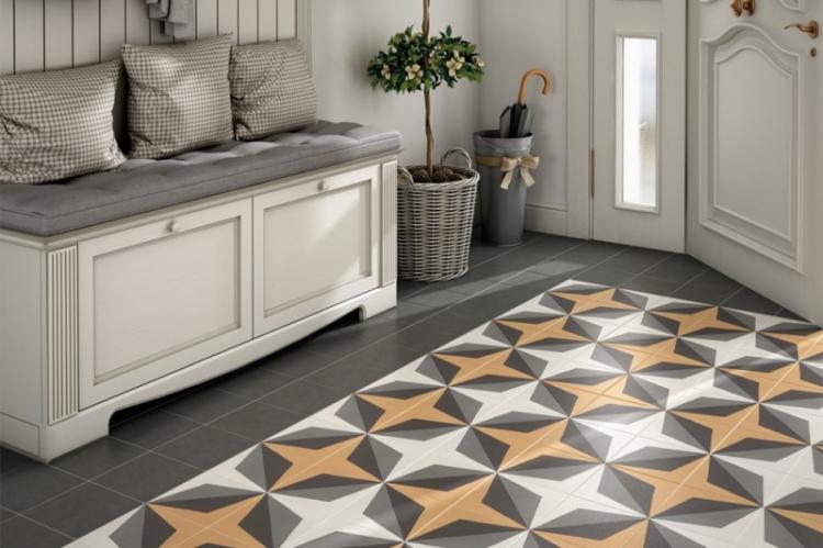 Hallway floor tiles: 85 ideas (photos)