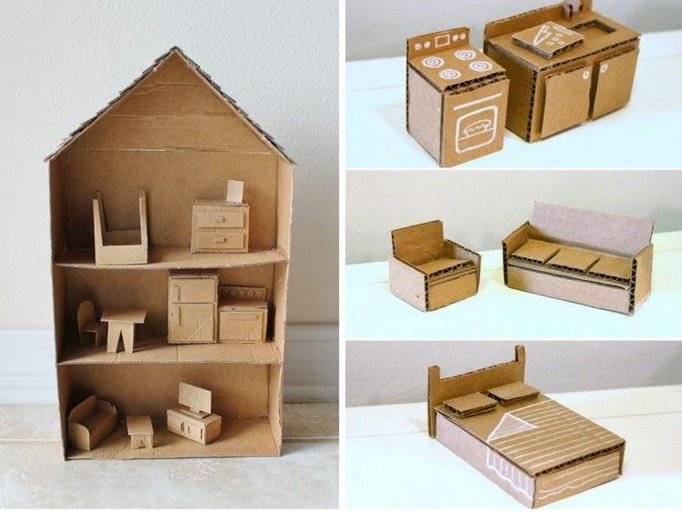 DIY kartónové remeslá - fotografie a nápady DIY kartónové remeslá - fotografie a nápady