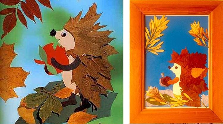 Remeslá z jesenných listov pre deti - fotografie a nápady Remeslá z jesenných listov pre deti - fotografie a nápady