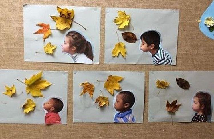 Remeslá z jesenných listov pre deti - fotografie a nápady Remeslá z jesenných listov pre deti - fotografie a nápady