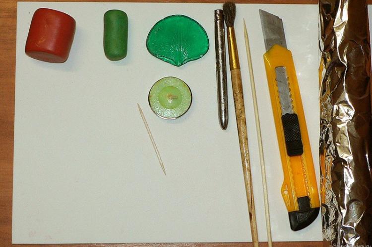 Tekvicový svietnik - DIY polymérové hlinené svietniky Tekvicový svietnik - DIY polymérové hlinené svietniky