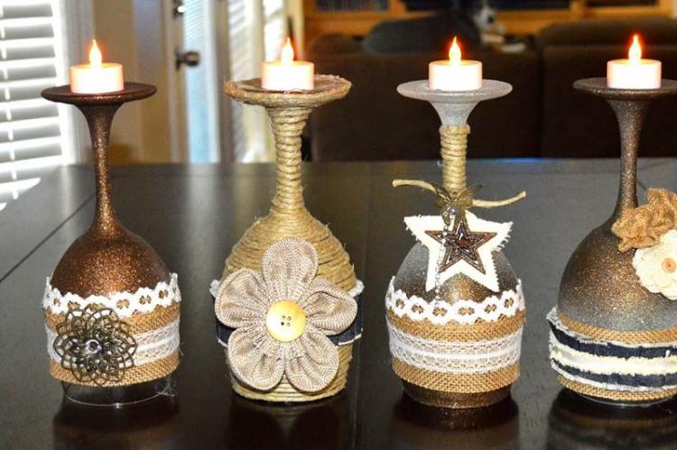 DIY svietniky - nápady na fotky DIY svietniky - nápady na fotky