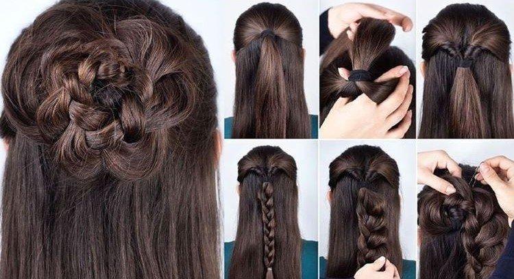 Flower Bun - školské účesy pre mladistvých Flower Bun - školské účesy pre mladistvých