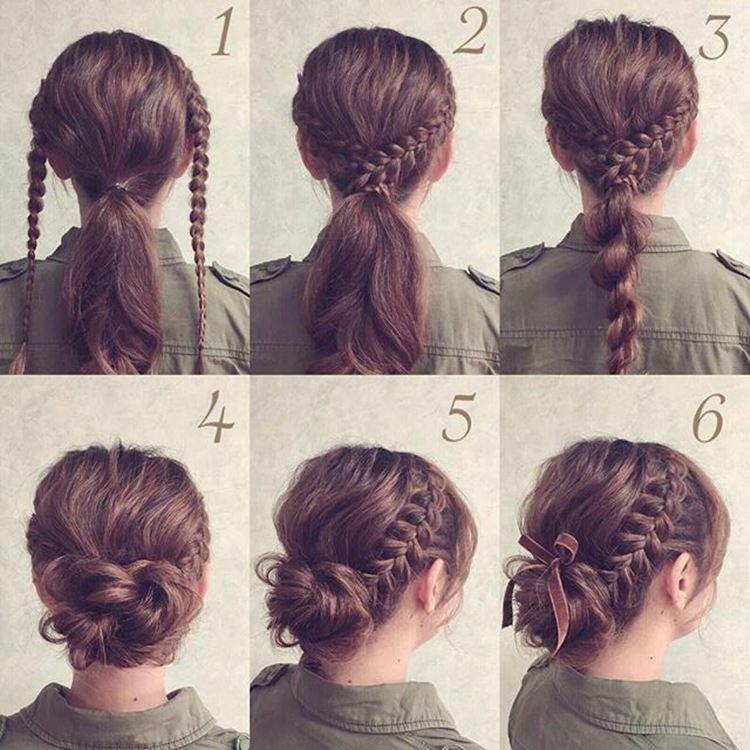 Dressy bun - Účesy do školy pre mladistvých Dressy bun - Účesy do školy pre mladistvých