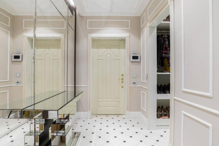 Hallway in a classic style: 80 design ideas (photo)